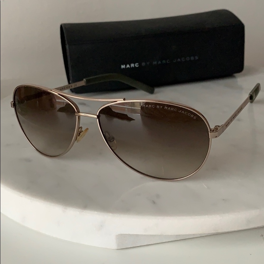 Marc by Marc Jacobs Aviator Sunglasses